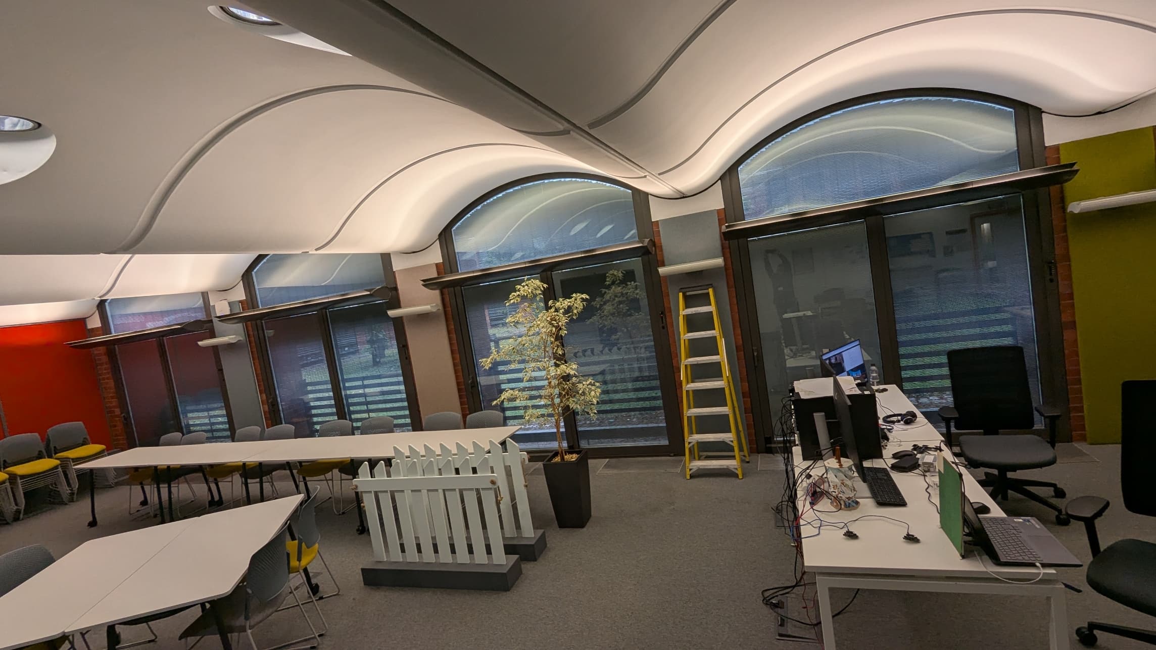 Self-configuring vehicle-mounted RIS for connectivity enhancement